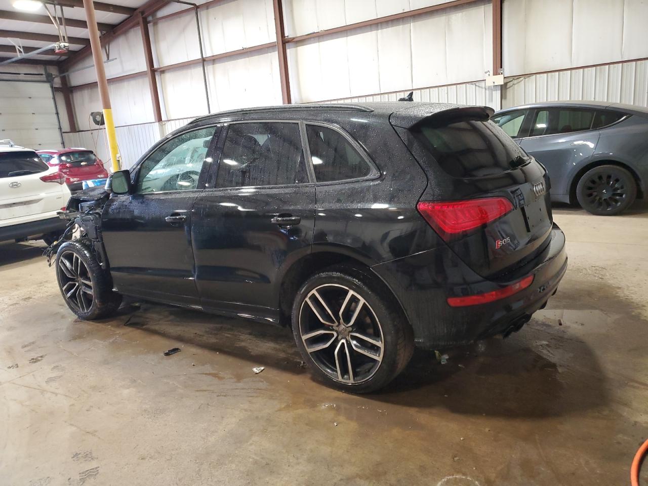 2017 Audi SQ5 VIN WA1CCAFP7HA100322 Copart auction photo, front end damage thumbnail 2