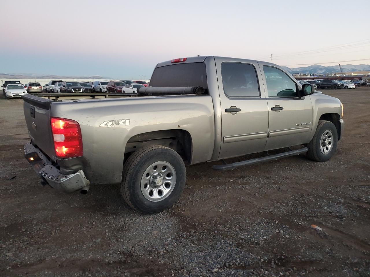 2009 Chevrolet Silverado VIN 3GCEK13C89G249988 Copart auction photo, rear end / minor dent/scratches damage thumbnail 3