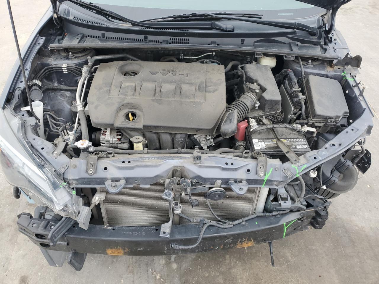 2019 Toyota Corolla VIN 5YFBURHE3KP863840 Copart auction photo, front end damage thumbnail 11
