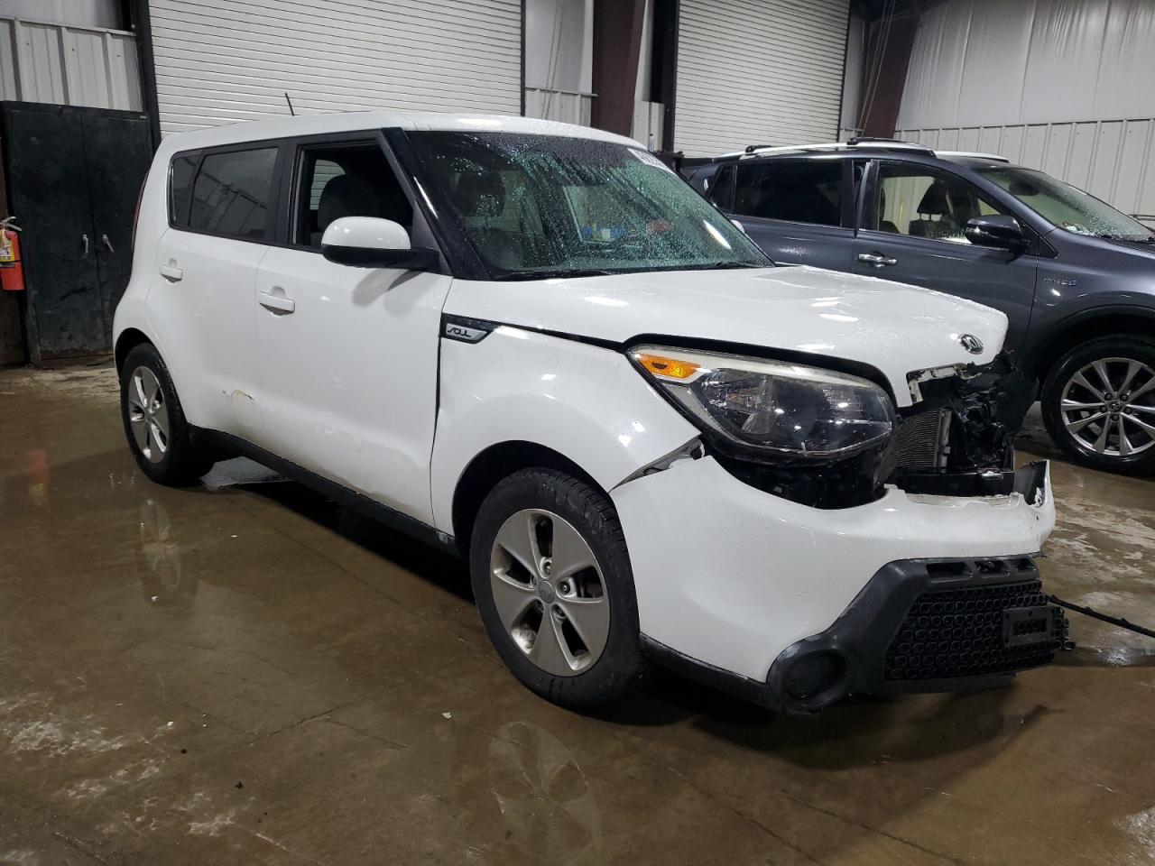 2015 KIA Soul VIN KNDJN2A27F7117186 Copart auction photo, front end damage thumbnail 4