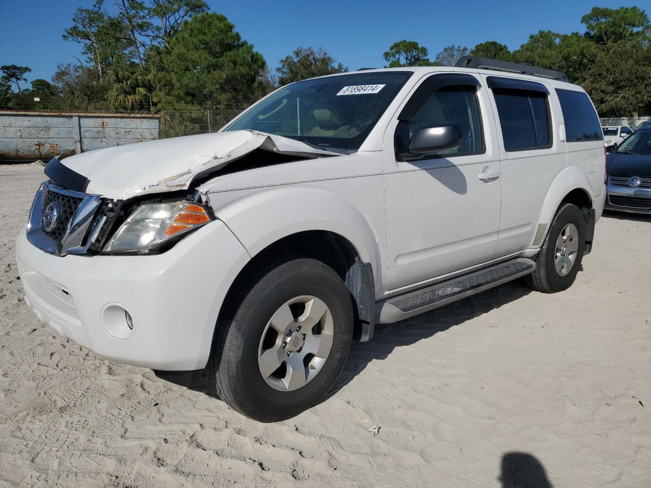 2012 Nissan Pathfinder VIN 5N1AR1NN8CC619528