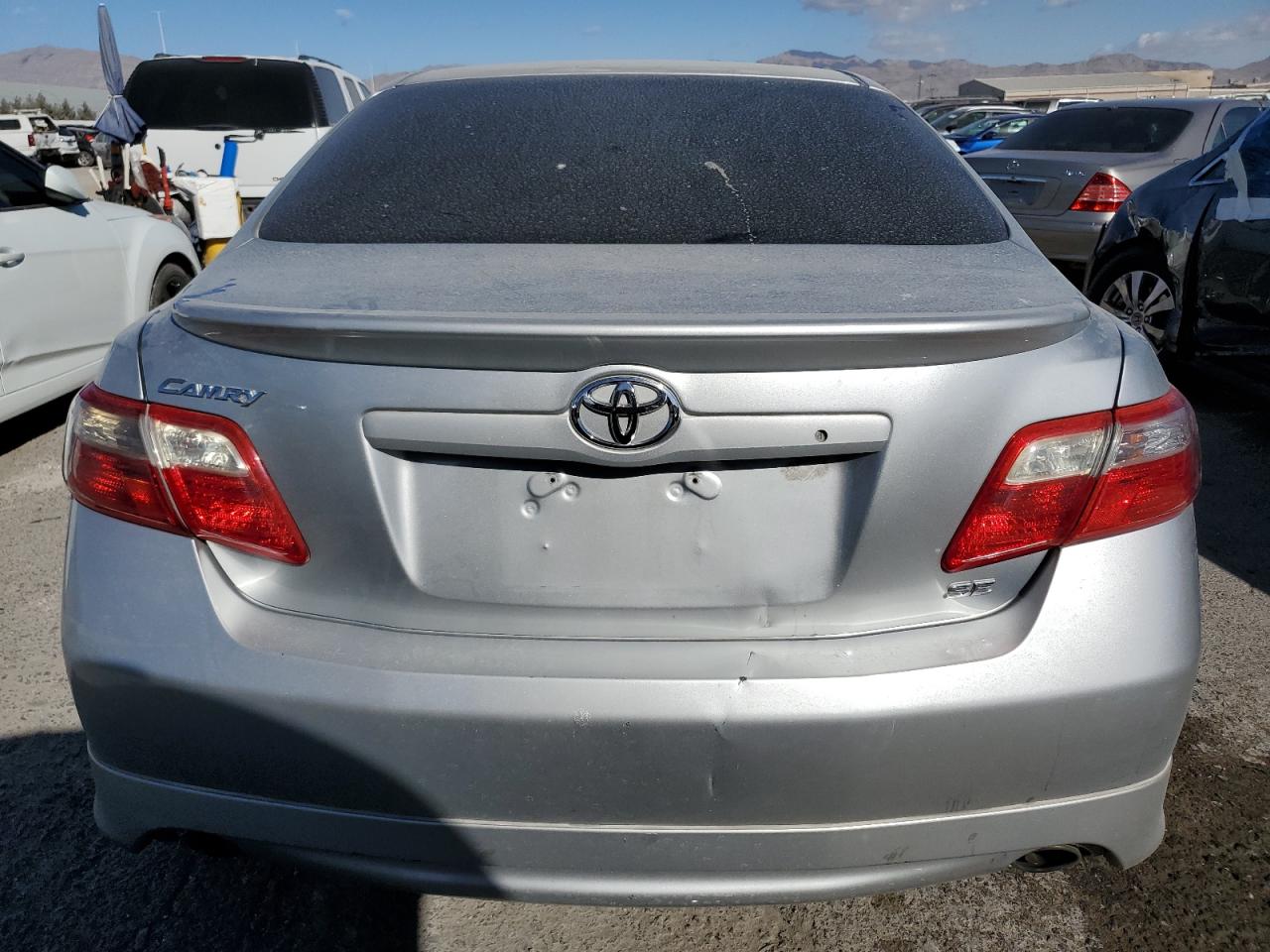 2007 Toyota Camry VIN 4T1BK46K37U022575 Copart auction photo, front end / side damage thumbnail 6
