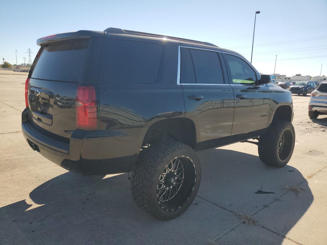 2020 Chevrolet Tahoe VIN 1GNSKBKC8LR145977 Copart auction photo, hail / side damage thumbnail 3