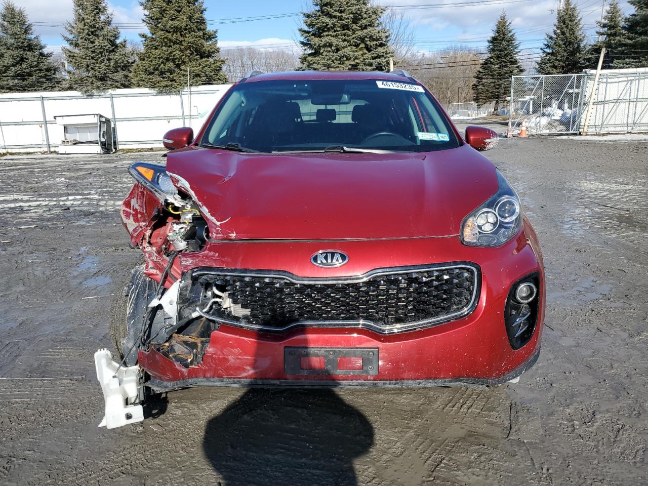 2019 KIA Sportage VIN KNDPNCAC9K7500663 Copart auction photo, front end damage thumbnail 5