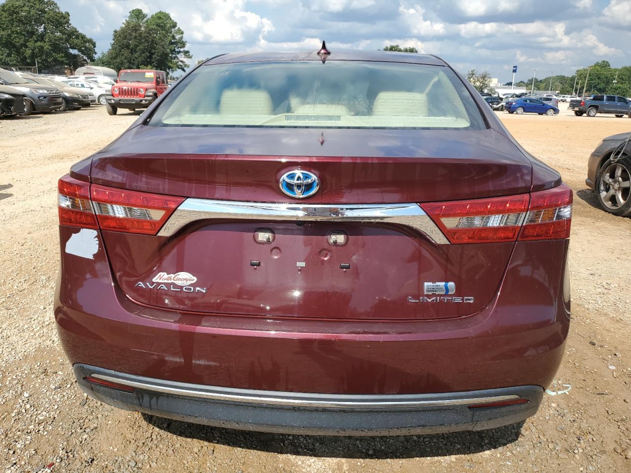 2017 Toyota Avalon VIN 4T1BD1EB4HU059453 Copart auction photo, front end / side damage thumbnail 6