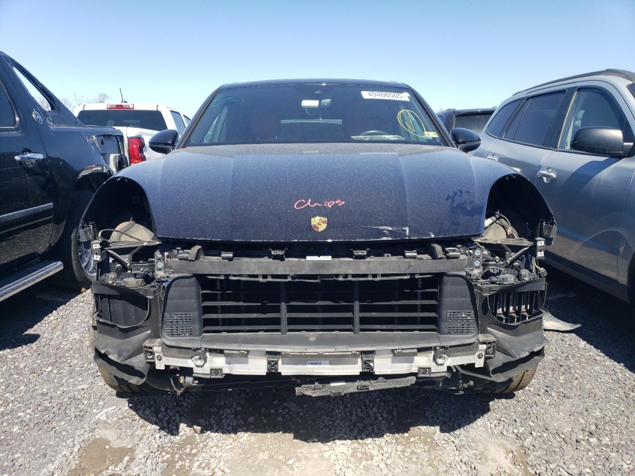 2019 Porsche Cayenne VIN WP1AA2AY9KDA04298 Copart auction photo, front end / minor dent/scratches damage thumbnail 5