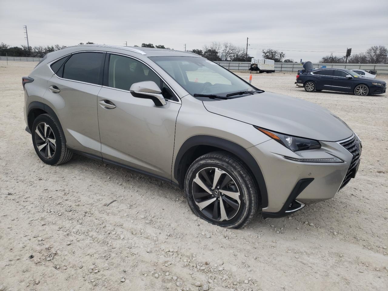 2018 Lexus NX VIN JTJYARBZ7J2091190 Copart auction photo, front end / rear end damage thumbnail 4