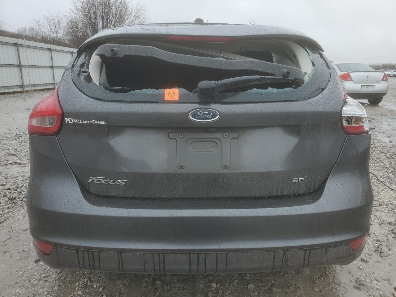 2018 Ford Focus VIN 1FADP3K29JL248783 Copart auction photo, rollover damage thumbnail 6