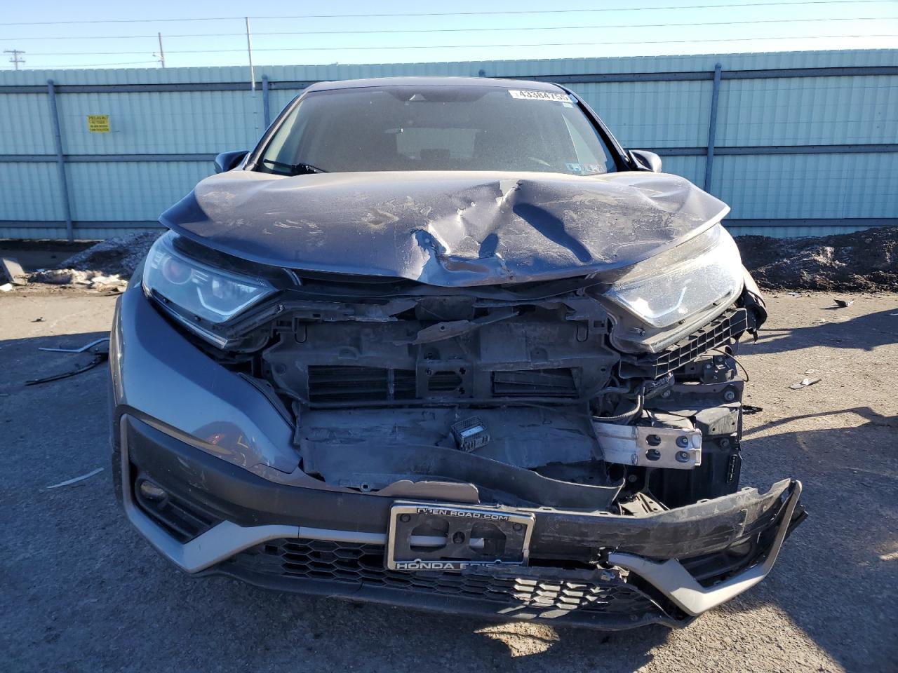 2022 Honda CR-V VIN 5J6RW2H56NA000582 Copart auction photo, front end / side damage thumbnail 5