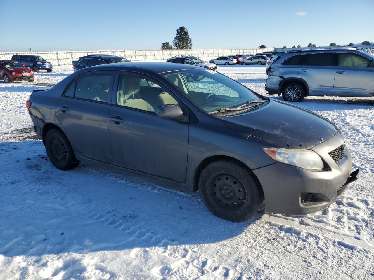 2009 Toyota Corolla VIN JTDBL40E49J053908 Copart auction photo, all over damage thumbnail 4