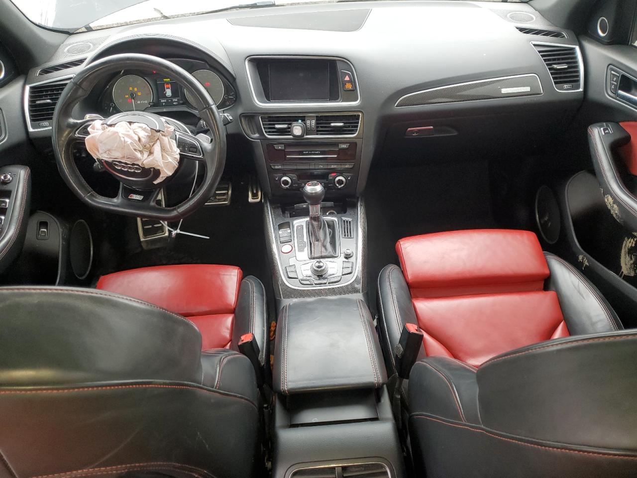 2017 Audi SQ5 VIN WA1CCAFPXHA005026 Copart auction photo, front end / side damage thumbnail 8