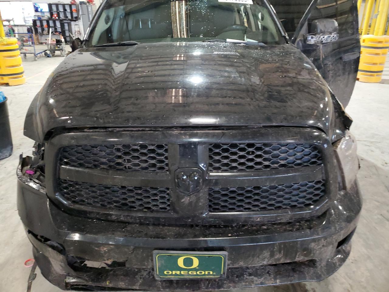 2014 RAM 1500 VIN 1C6RR6KT8ES114385 Copart auction photo, rollover damage thumbnail 12