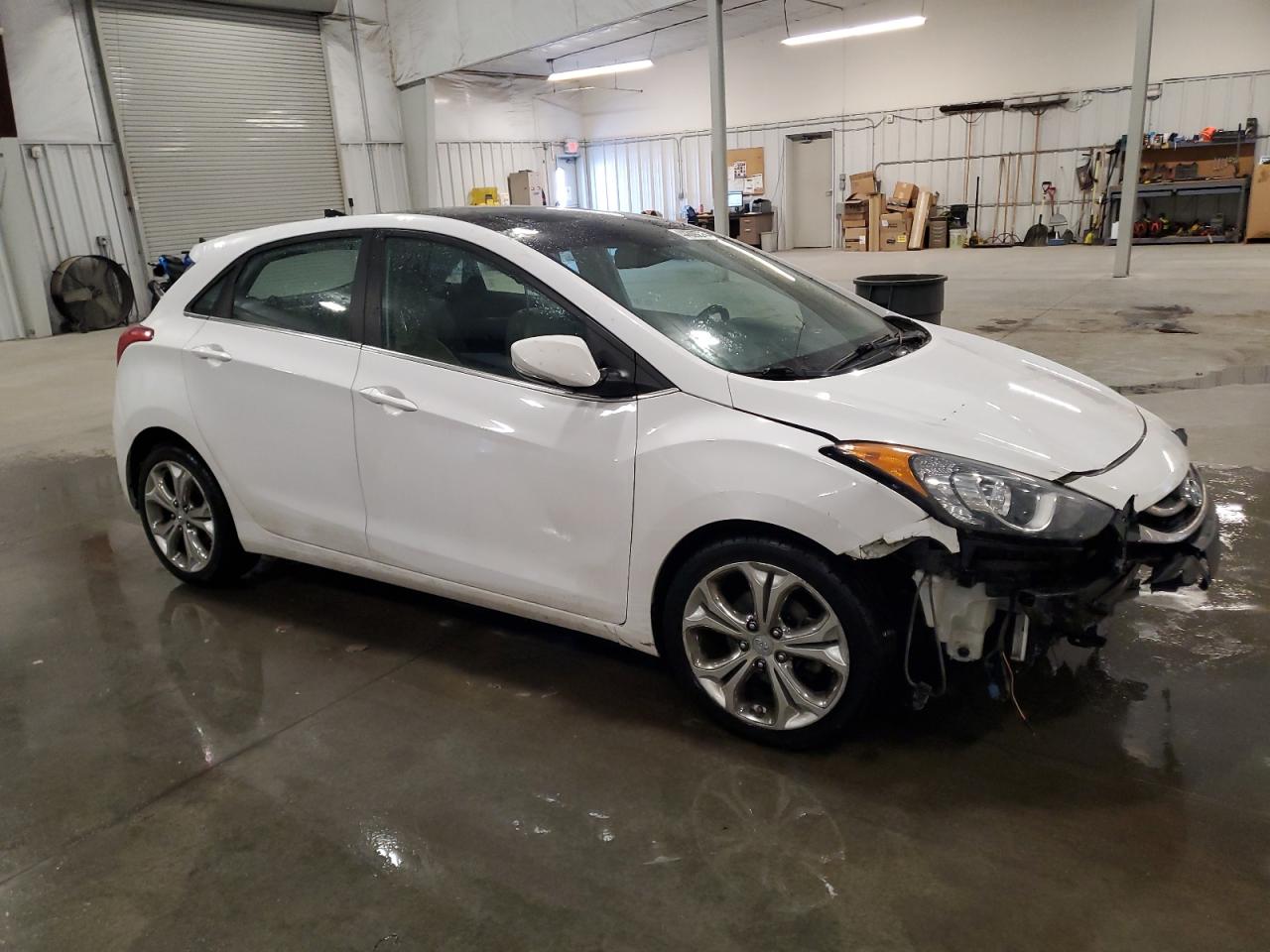 2013 Hyundai Elantra VIN KMHD35LE1DU140064 Copart auction photo, front end damage thumbnail 4