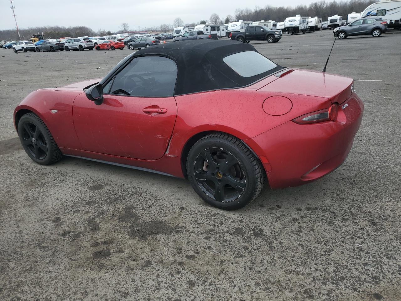 2016 Mazda MX-5 VIN JM1NDAB71G0109927 Copart auction photo, side damage thumbnail 2