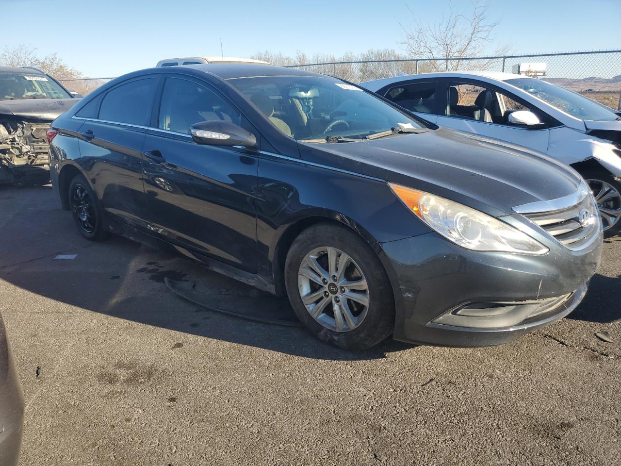 2014 Hyundai Sonata VIN 5NPEB4AC7EH920217 Copart auction photo, side damage thumbnail 4