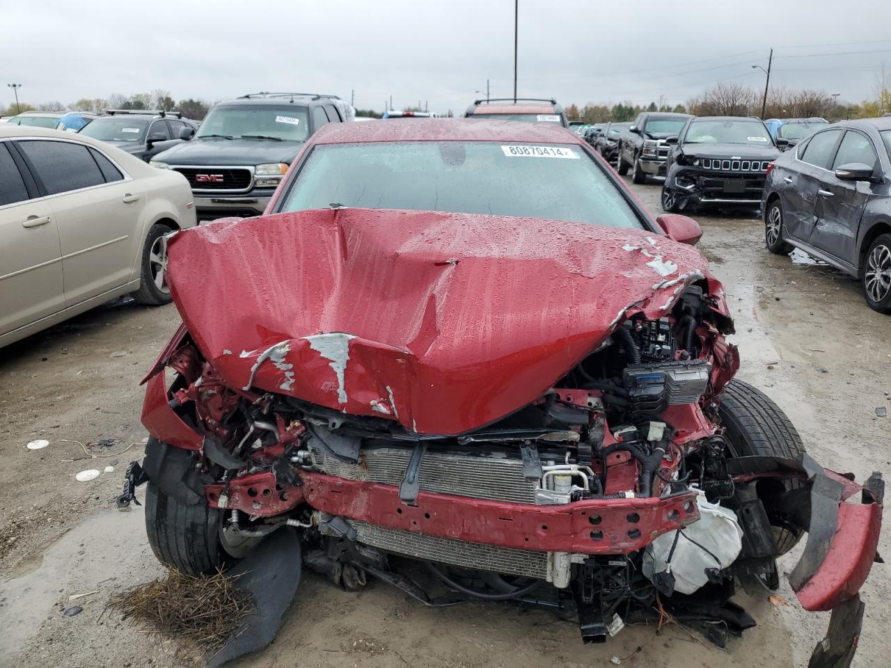 2019 Chevrolet Cruze VIN 3G1BF6SM7KS568180 Copart auction photo, front end / minor dent/scratches damage thumbnail 5