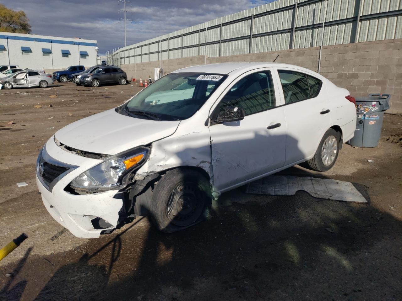 2018 Nissan Versa VIN 3N1CN7AP6JL852962