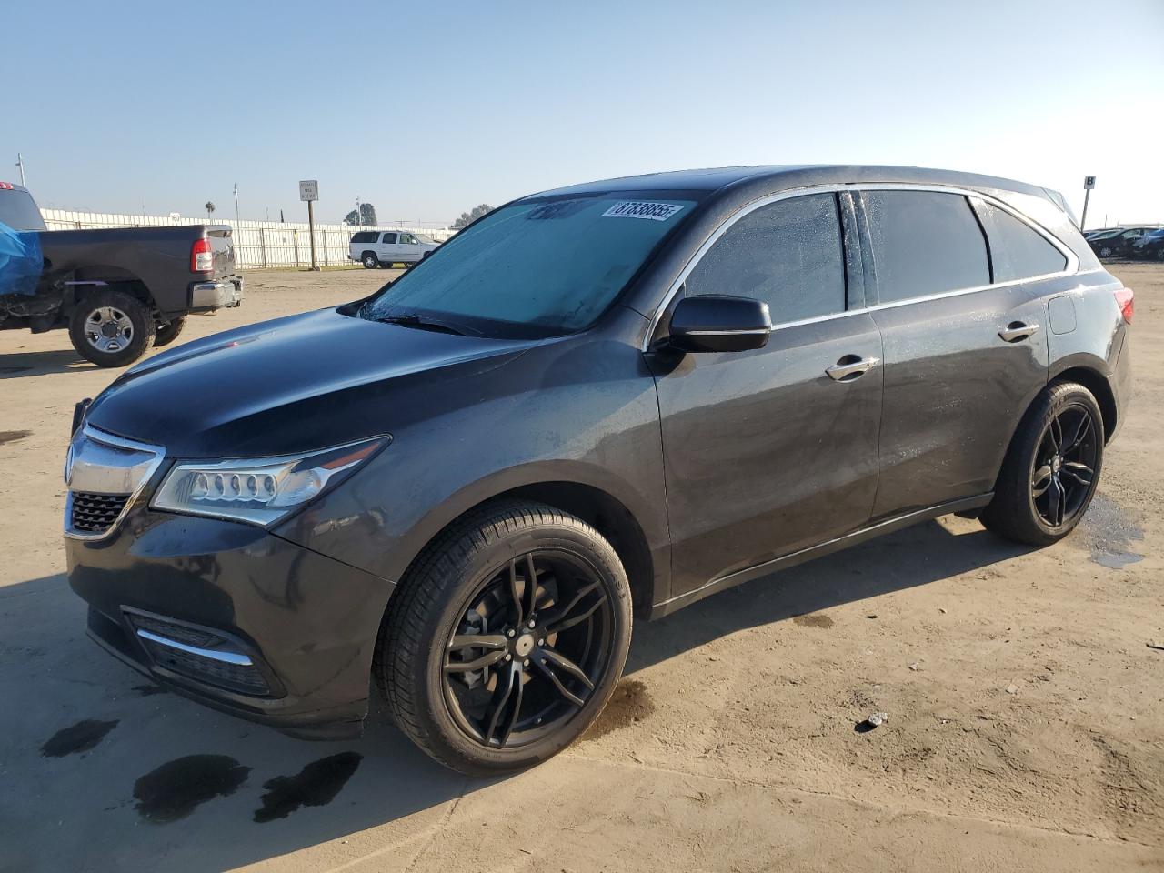 2015 Acura MDX VIN 5FRYD3H49FB012074
