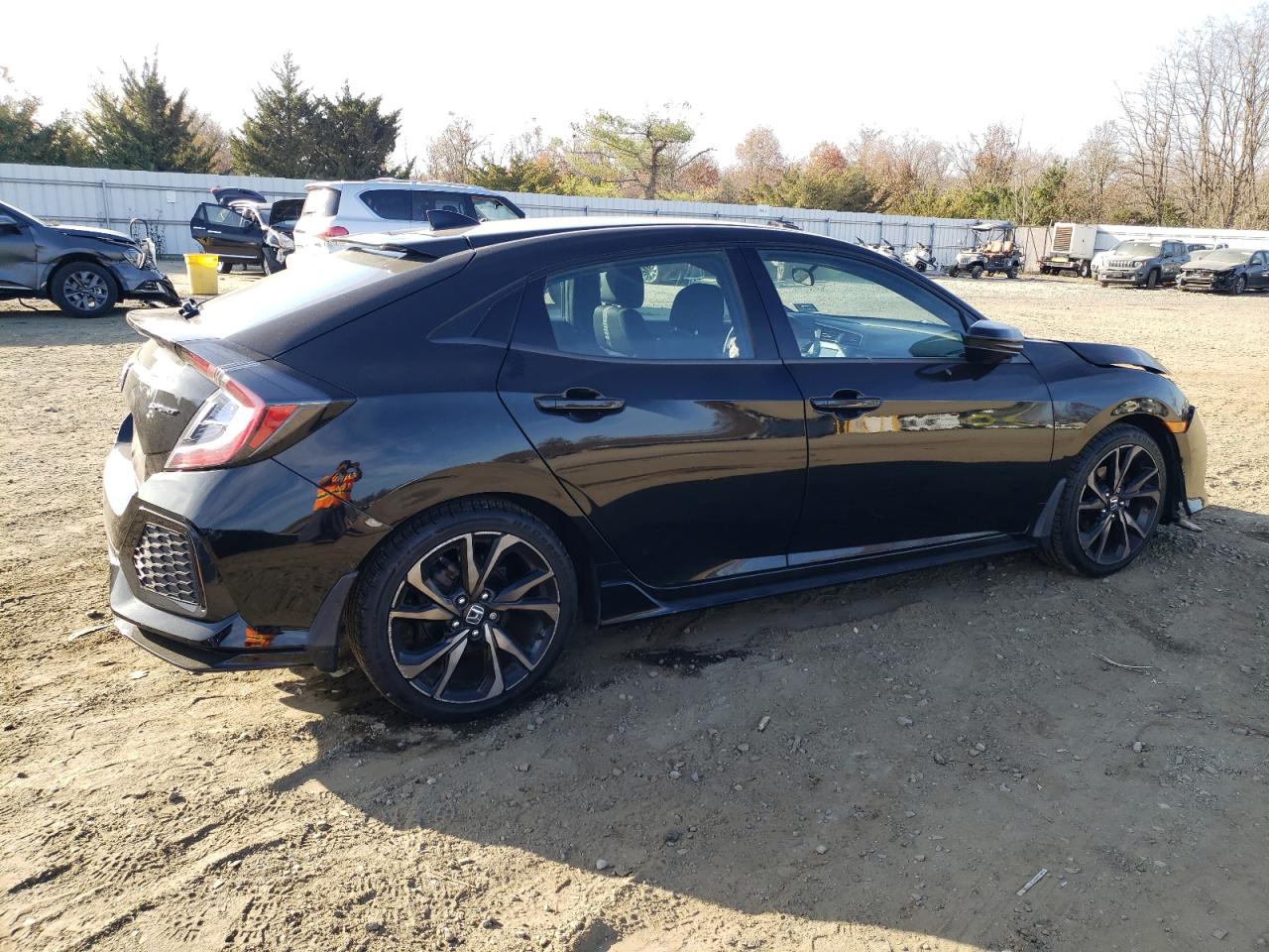 2019 Honda Civic VIN SHHFK7H40KU422342 Copart auction photo, front end damage thumbnail 3