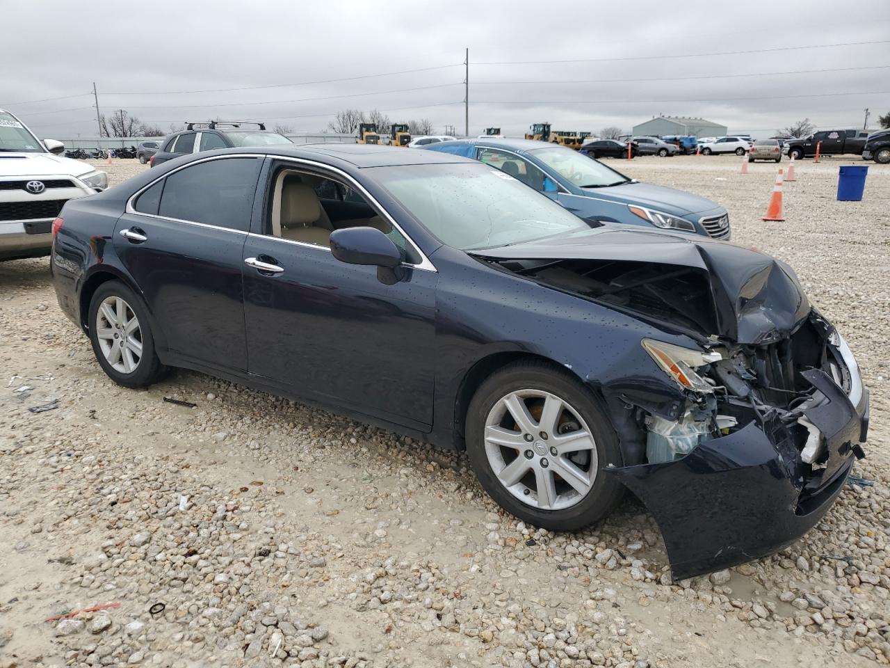 2007 Lexus ES VIN JTHBJ46G972055285 Copart auction photo, front end damage thumbnail 4