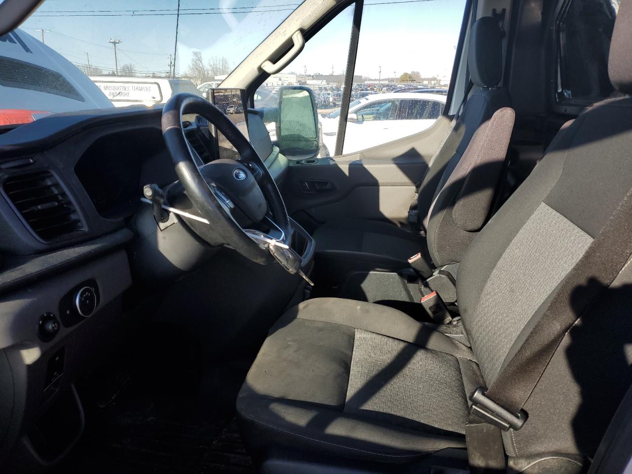 2023 Ford Transit VIN 1FTBR2C83PKA13044 Copart auction photo, normal wear damage thumbnail 7