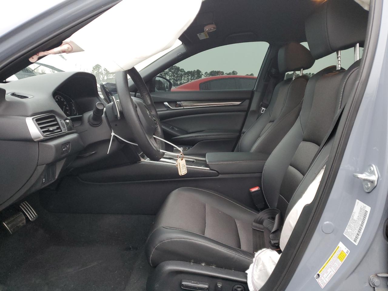 2022 Honda Accord VIN 1HGCV1F3XNA100258 Copart auction photo, rear end damage thumbnail 7