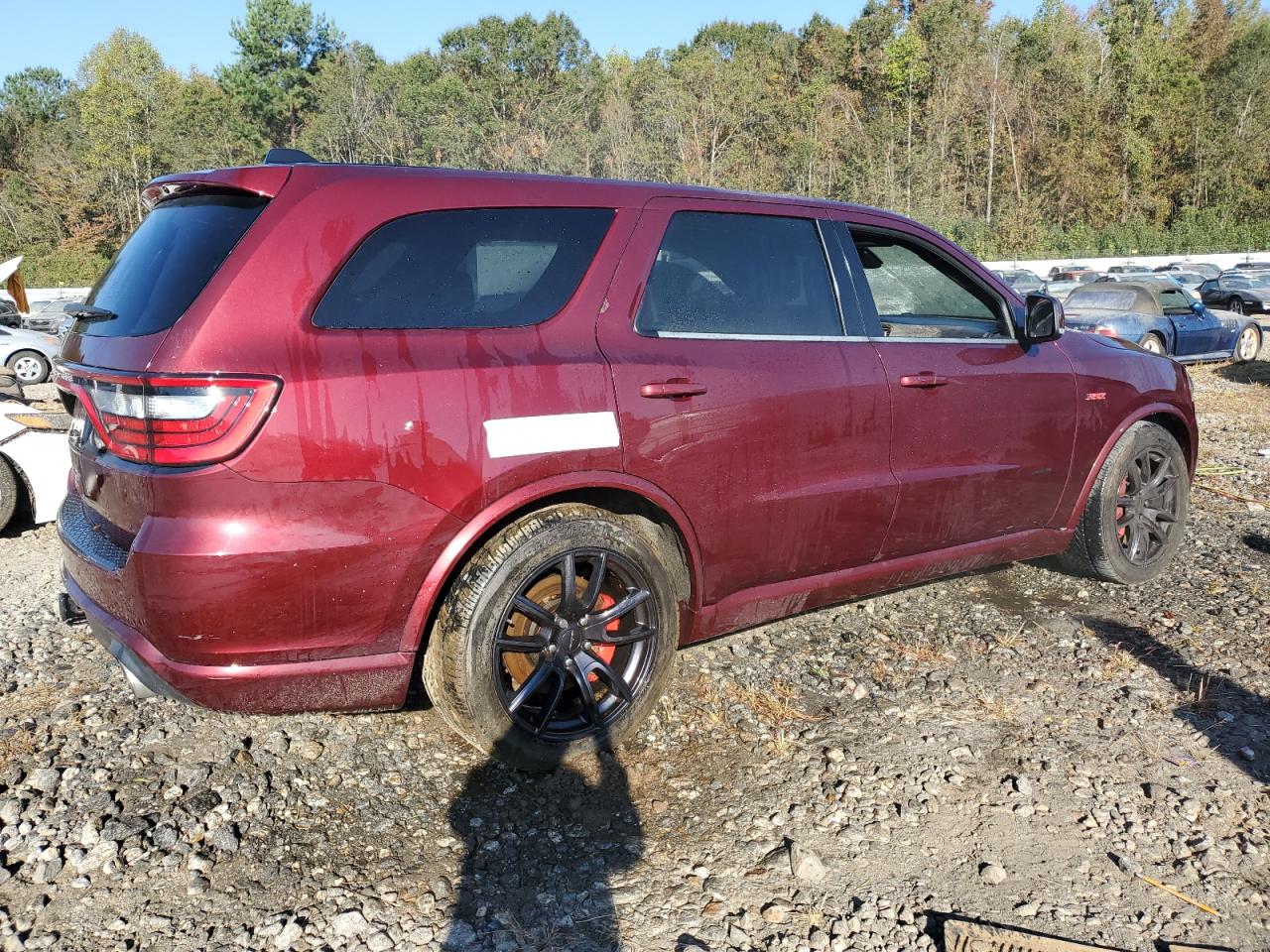 2018 Dodge Durango VIN 1C4SDJGJ3JC486157 Copart auction photo, water/flood / front end damage thumbnail 3