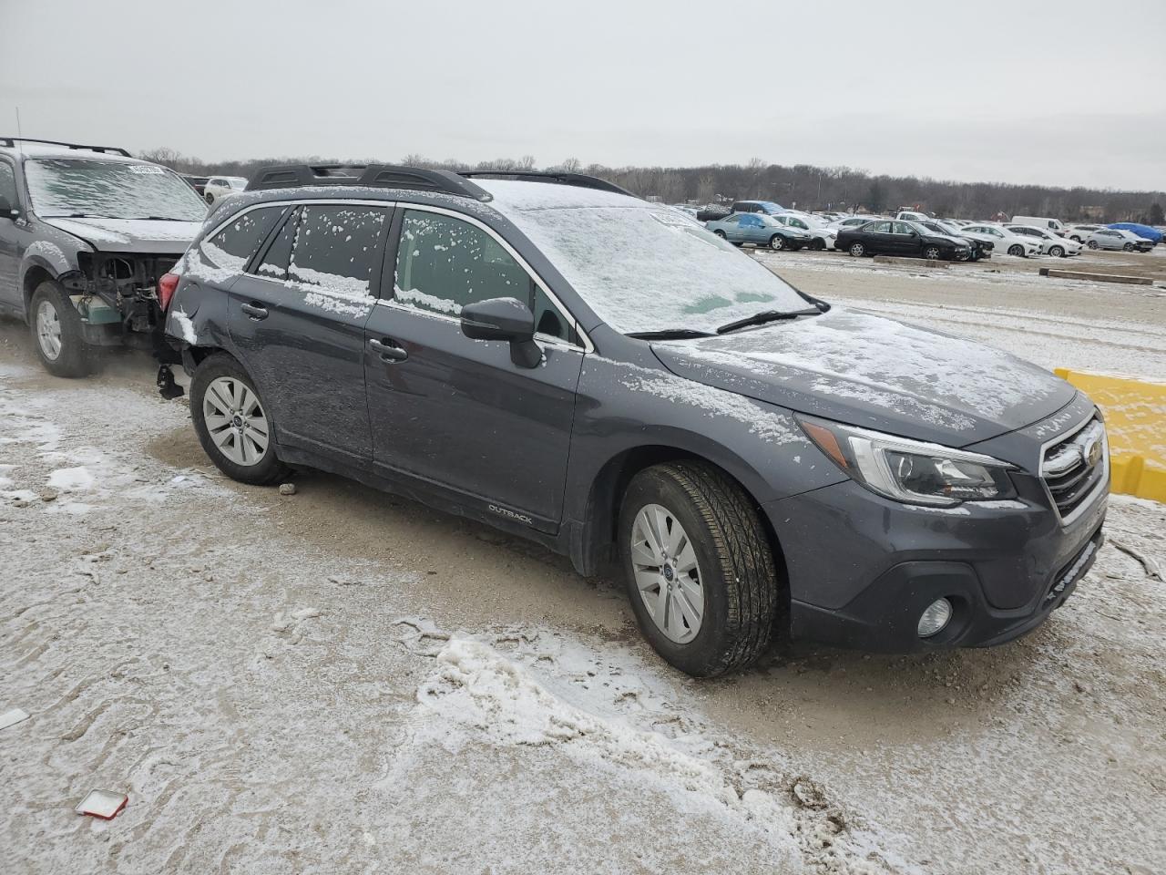 2019 Subaru Outback VIN 4S4BSAFC6K3382283 Copart auction photo, rear end / frame damage damage thumbnail 4