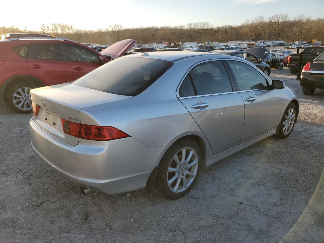 2008 Acura TSX VIN JH4CL96928C004574 Copart auction photo, front end damage thumbnail 3