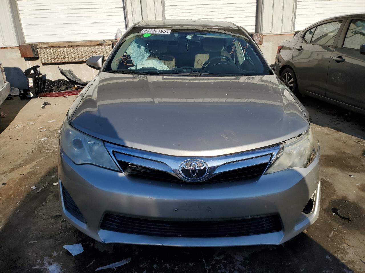 2014 Toyota Camry VIN 4T4BF1FK9ER350931 Copart auction photo, front end / undercarriage damage thumbnail 5