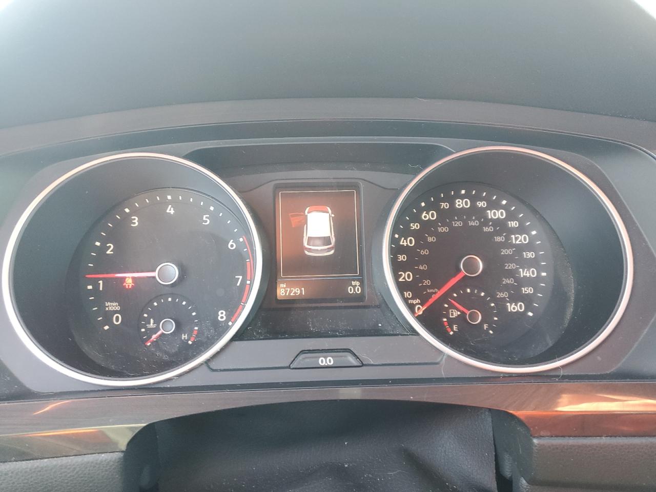 2019 Volkswagen Tiguan VIN 3VV2B7AX8KM082214 Copart auction photo, front end / minor dent/scratches damage thumbnail 9