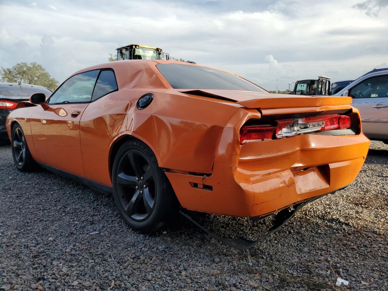 2014 Dodge Challenger VIN 2C3CDYBT5EH181952 Copart auction photo, rear end / front end damage thumbnail 2