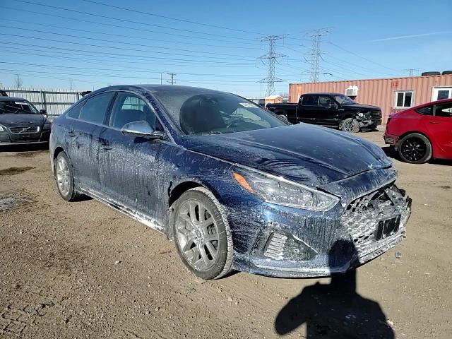 2018 Hyundai Sonata VIN 5NPE34AB1JH711733 Copart auction photo, front end / minor dent/scratches damage thumbnail 10
