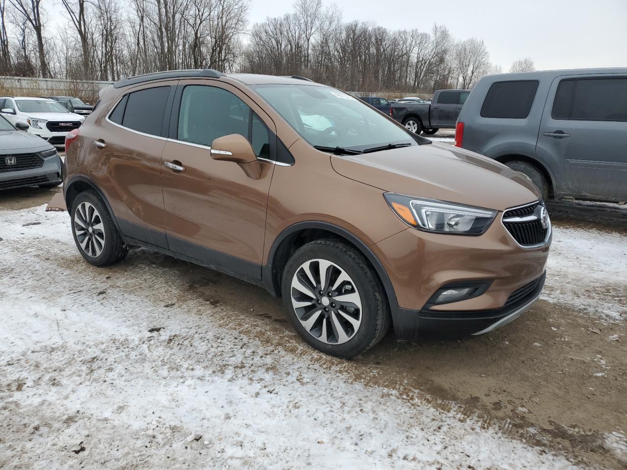 2017 Buick Encore VIN KL4CJBSB9HB240680 Copart auction photo, rear end damage thumbnail 4
