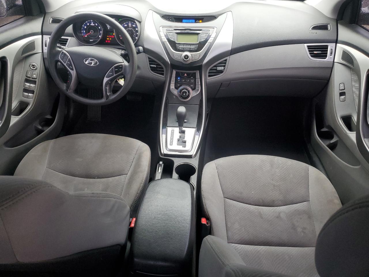 2013 Hyundai Elantra VIN 5NPDH4AE1DH169223 Copart auction photo, vandalism damage thumbnail 8