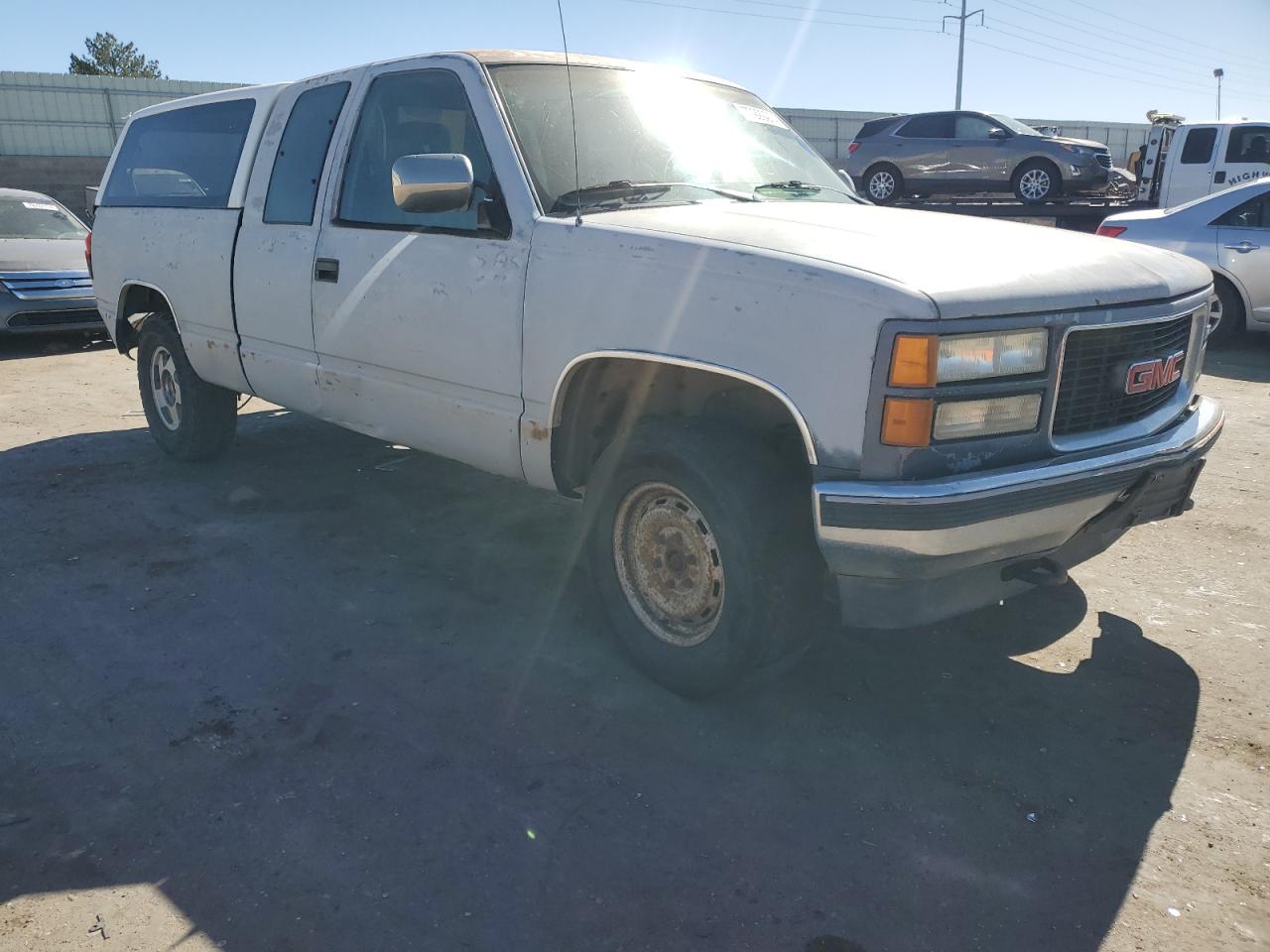 1994 GMC Sierra VIN 1GTEK19K0RE527935 Copart auction photo, rear end damage thumbnail 4
