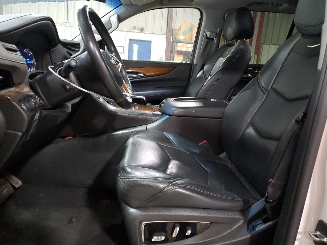 2017 Cadillac Escalade VIN 1GYS4CKJ4HR404926 Copart auction photo, side / front end damage thumbnail 7