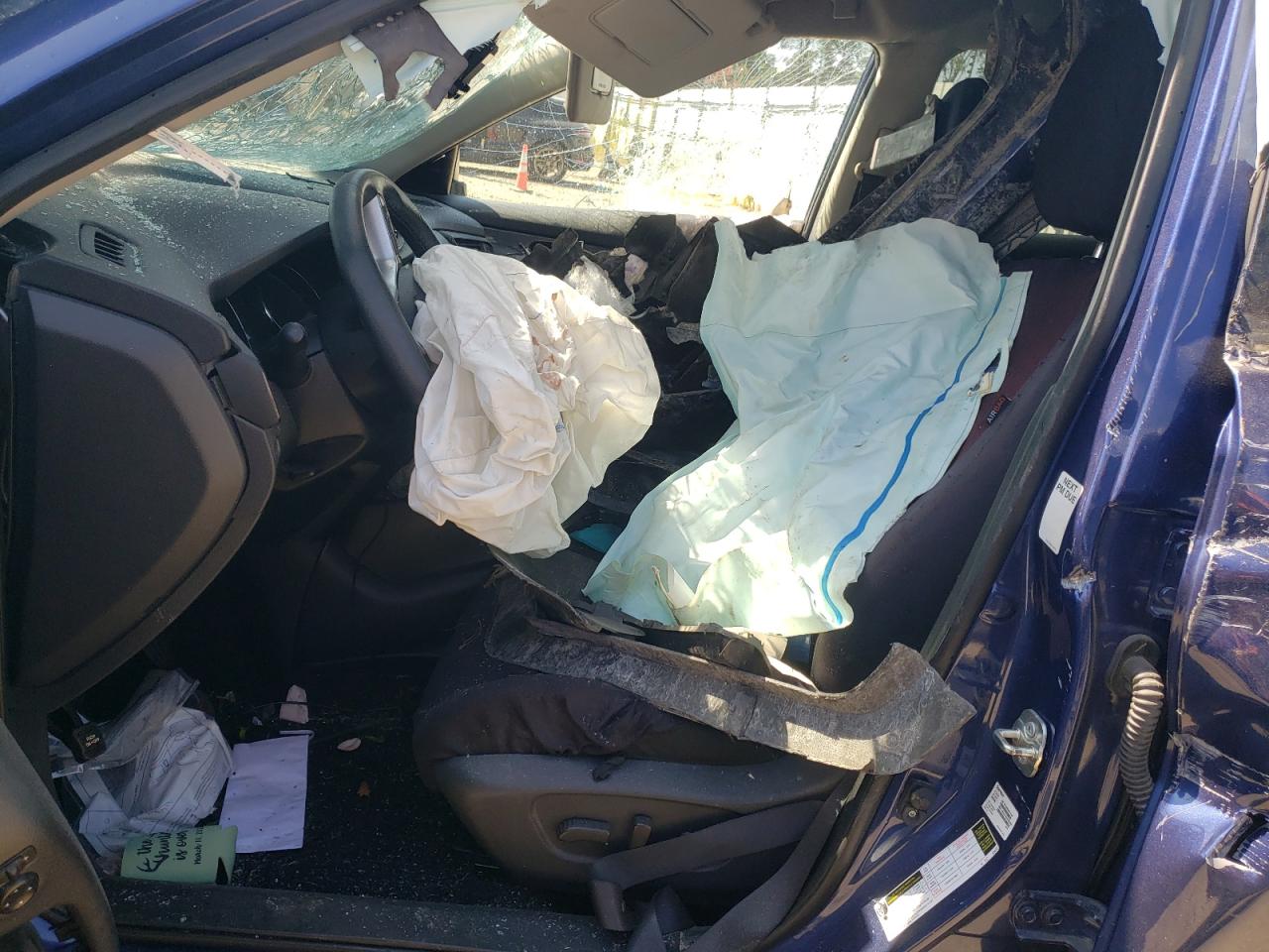 2019 Nissan Rogue VIN KNMAT2MT2KP546403 Copart auction photo, all over damage thumbnail 7