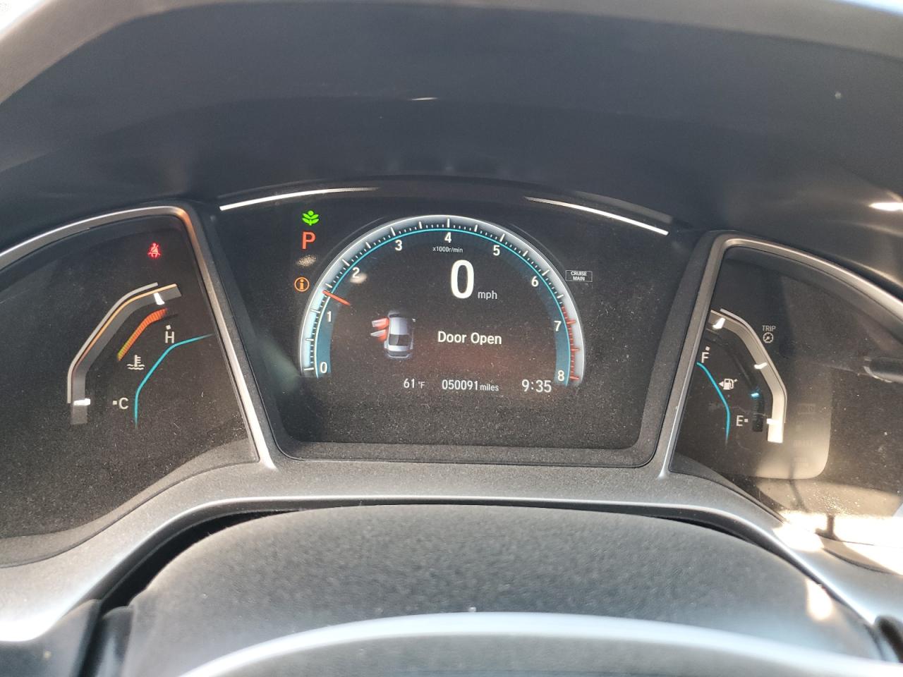2018 Honda Civic VIN 2HGFC2F79JH592675 Copart auction photo, rear end damage thumbnail 9