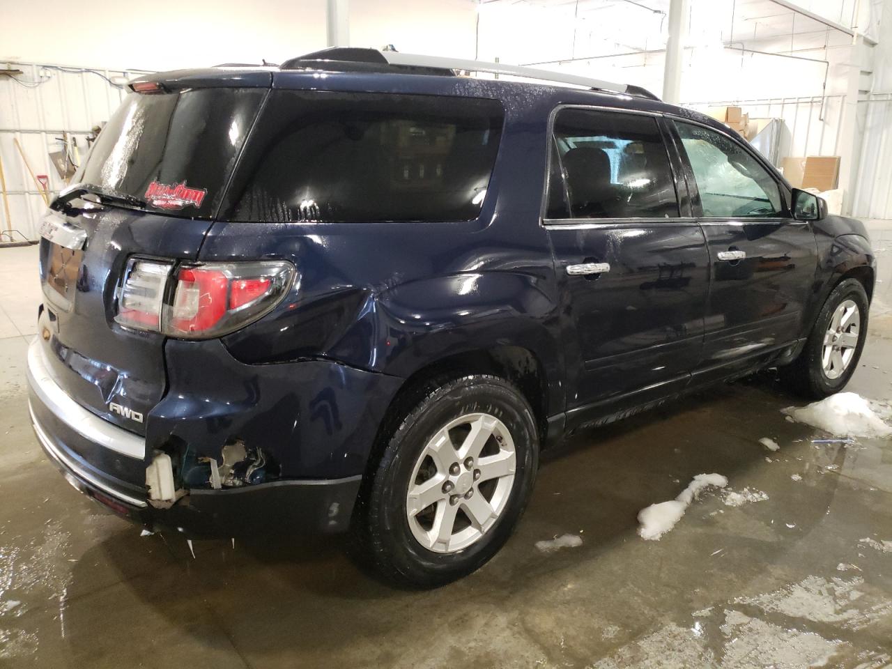 2015 GMC Acadia VIN 1GKKVPKD5FJ335507 Copart auction photo, rear end / side damage thumbnail 3