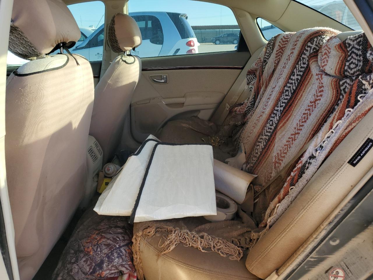 2007 Hyundai Azera VIN KMHFC46F07A184036 Copart auction photo, water/flood damage thumbnail 10