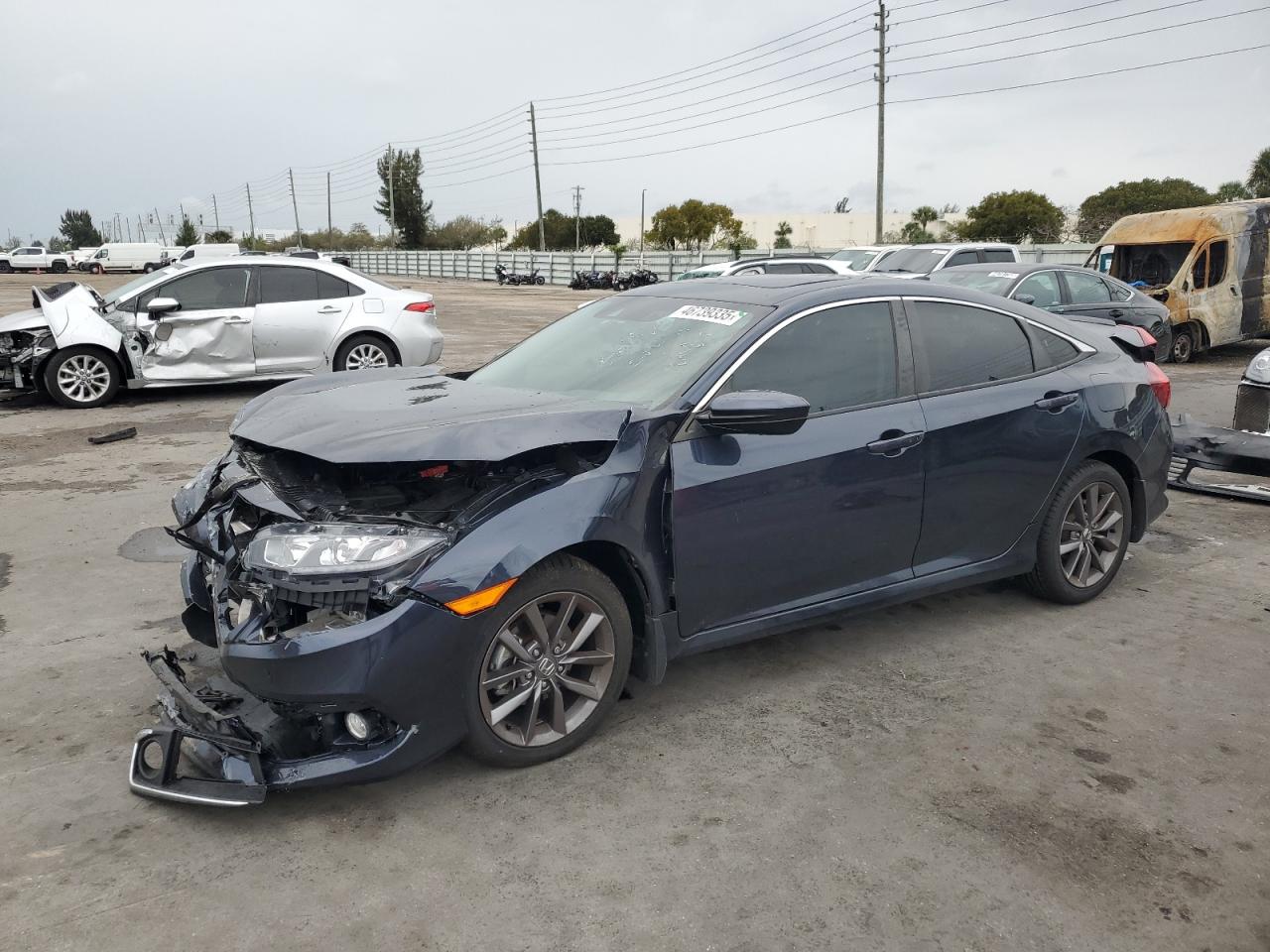 2021 Honda Civic VIN 19XFC1F79ME001348