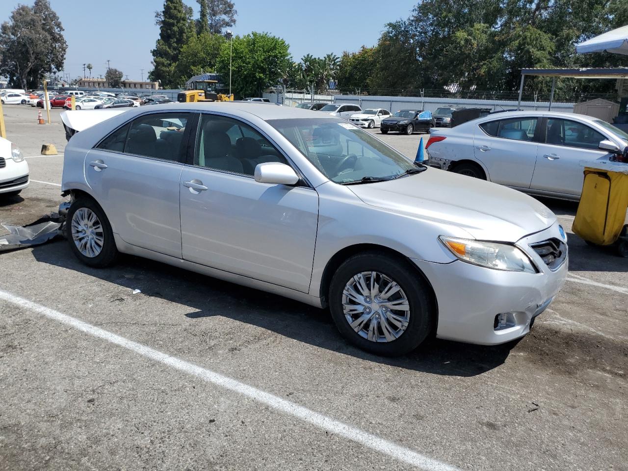 2011 Toyota Camry VIN 4T1BF3EK2BU710768 Copart auction photo, rear end / front end damage thumbnail 4