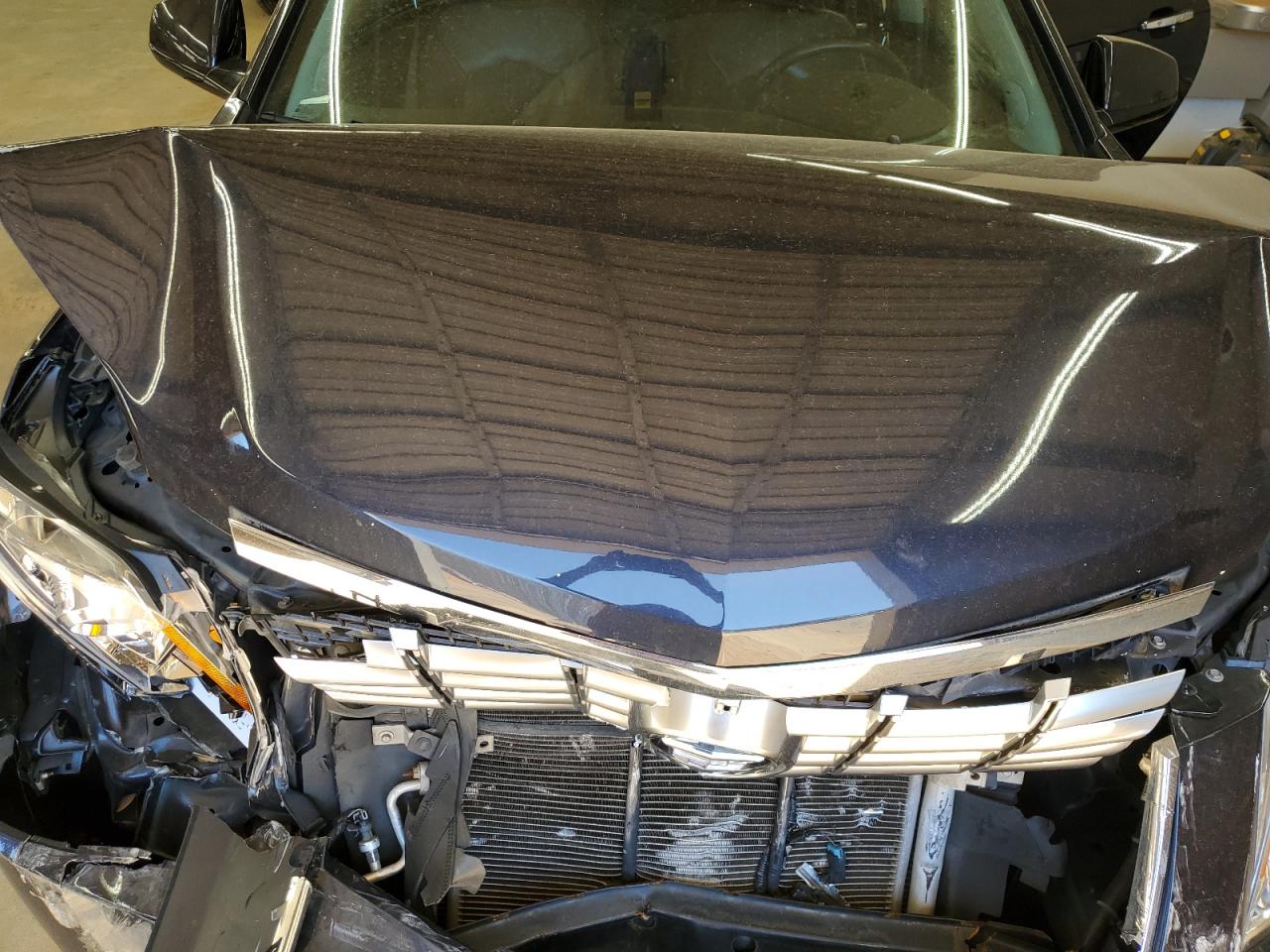 2014 Cadillac SRX VIN 3GYFNEE34ES530428 Copart auction photo, front end damage thumbnail 12