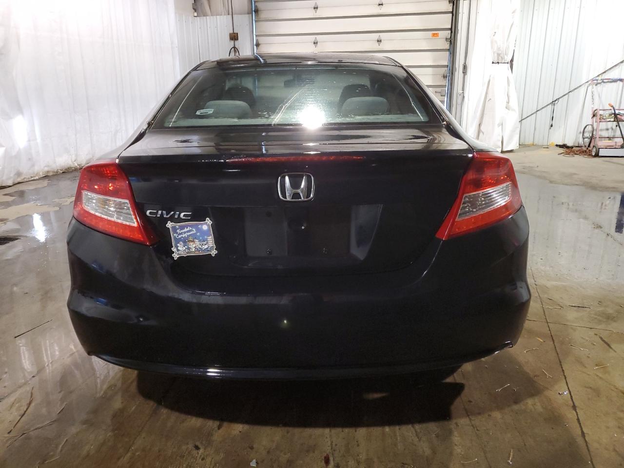 2012 Honda Civic VIN 2HGFG3B87CH541378 Copart auction photo, front end damage thumbnail 6