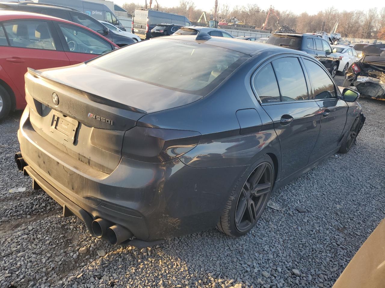 2019 BMW M5 VIN WBAJB9C59KB287496 Copart auction photo, front end damage thumbnail 3