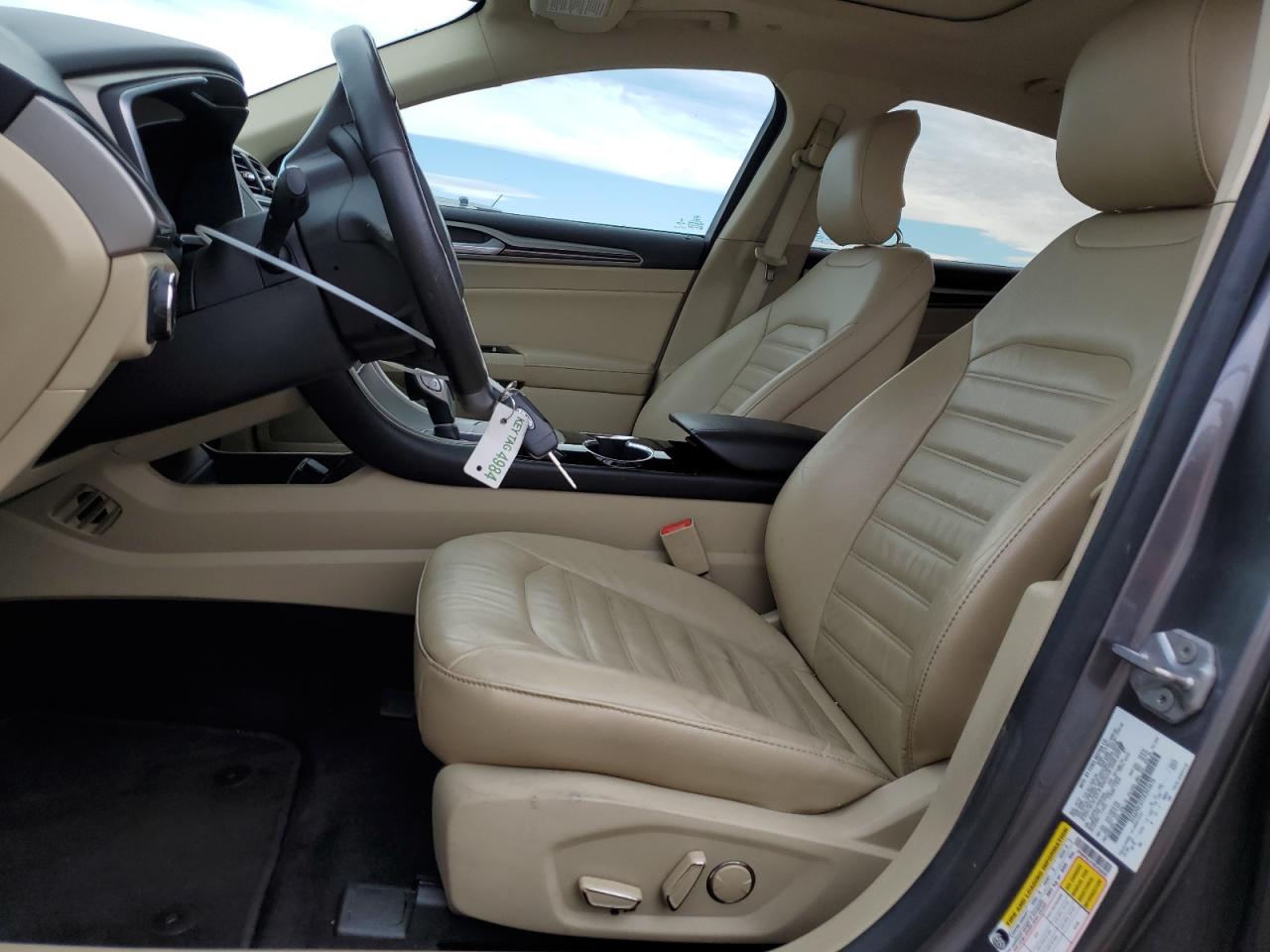 2014 Ford Fusion VIN 3FA6P0LU1ER203626 Copart auction photo, vandalism damage thumbnail 7