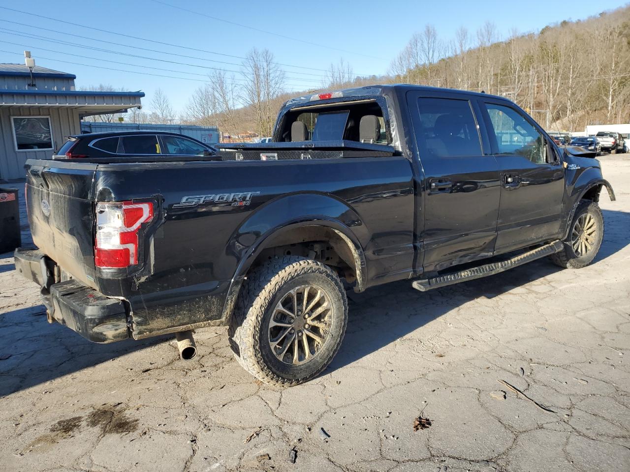 2018 Ford F-150 VIN 1FTFW1EG6JFE03192 Copart auction photo, all over damage thumbnail 3