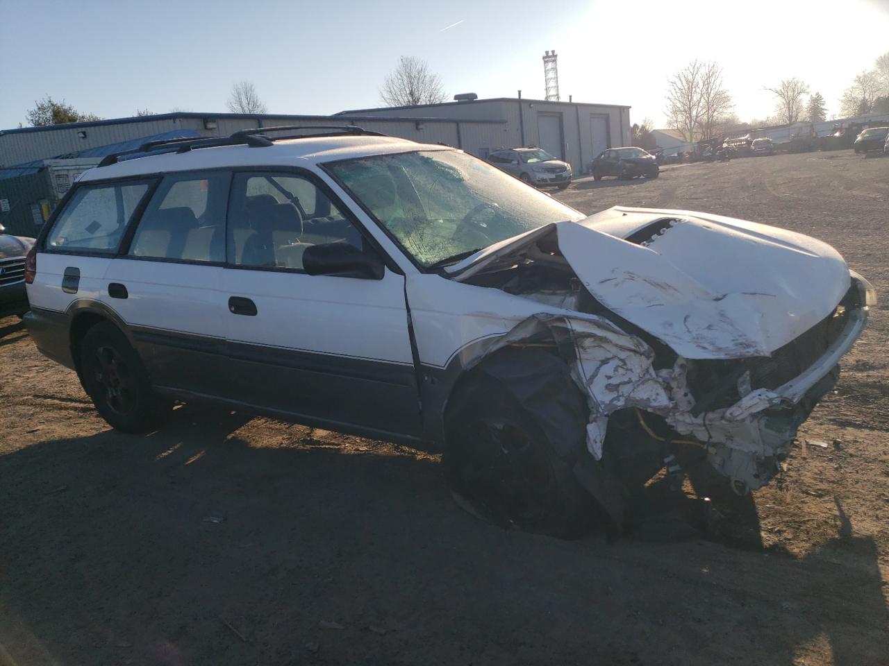 1998 Subaru Legacy VIN 4S3BG685XW7619339 Copart auction photo, front end / minor dent/scratches damage thumbnail 4