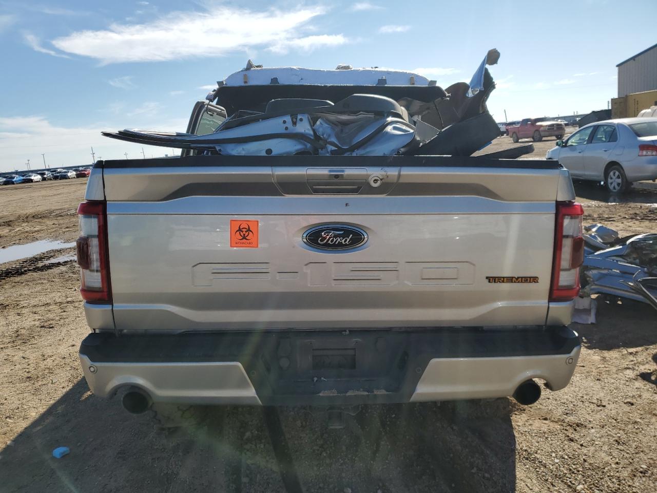 2021 Ford F-150 VIN 1FTEW1E89MFC94526 Copart auction photo, all over / rollover damage thumbnail 6